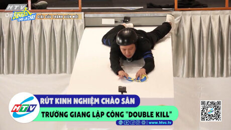 Xem Show CLIP HÀI Rút kinh nghiệm chào sân Trường Giang lập công "double kill" HD Online.